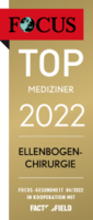 FOCUS Top Mediziner 2022 Ellenbogenchirurgie 